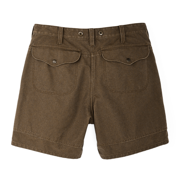 Filson Dry Tin Cloth Shorts Marsh Olive