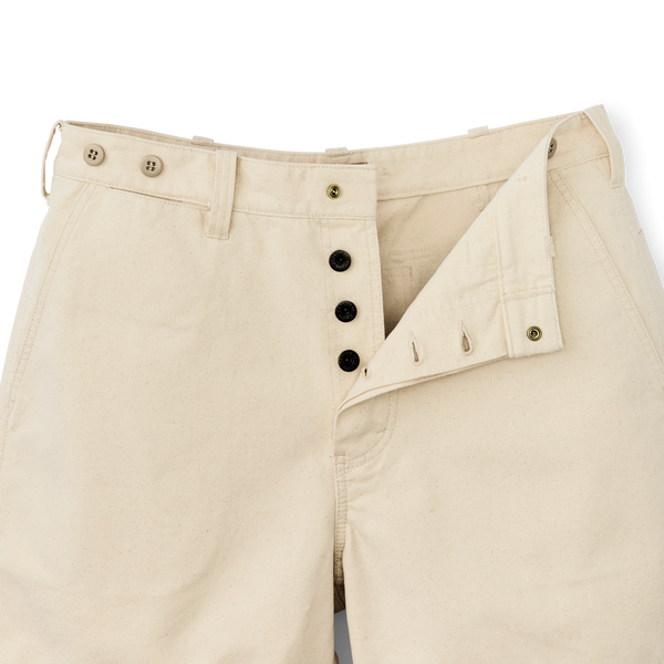 Filson Dry Tin Cloth Shorts Natural Seed