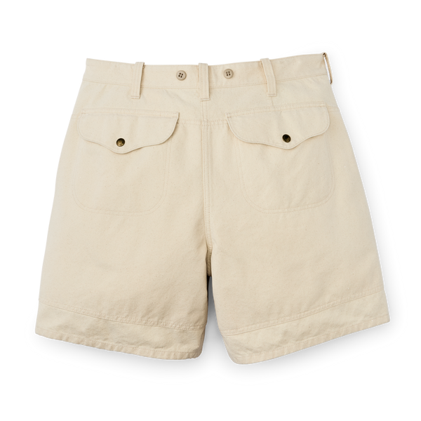 Filson Dry Tin Cloth Shorts Natural Seed