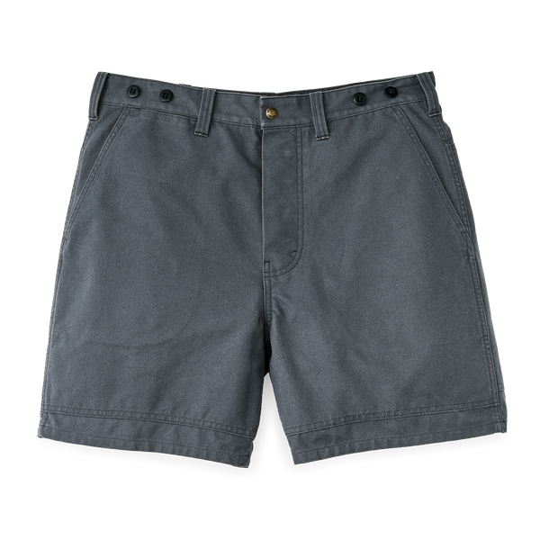 filson Dry Tin Cloth Shorts Storm Blue