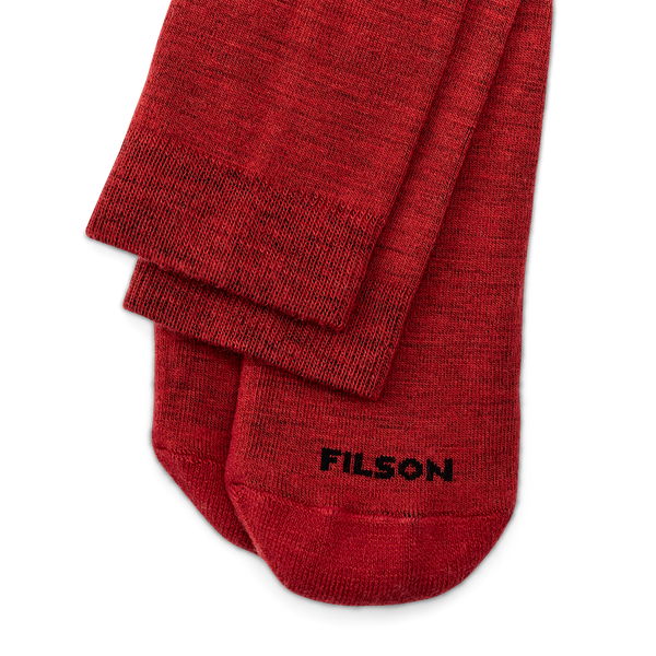 Filson Everyday Crew Socks Red