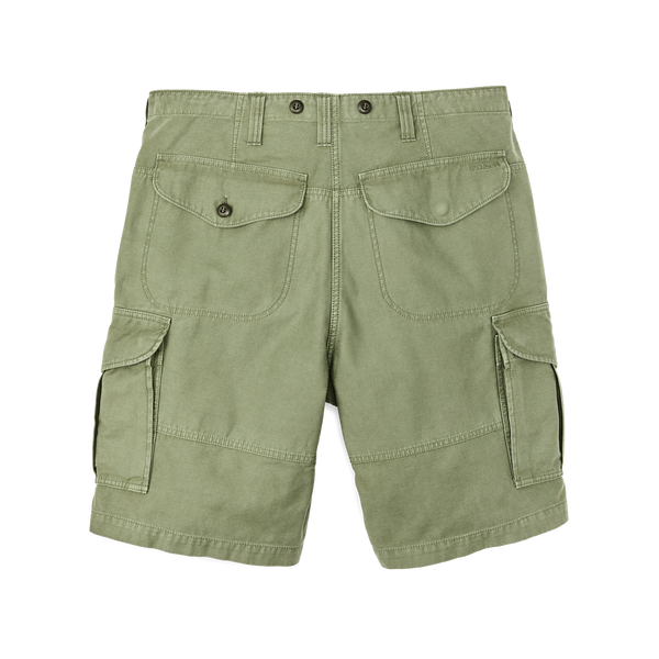 Filson Field Cargo Shorts Washed Fatigue Green