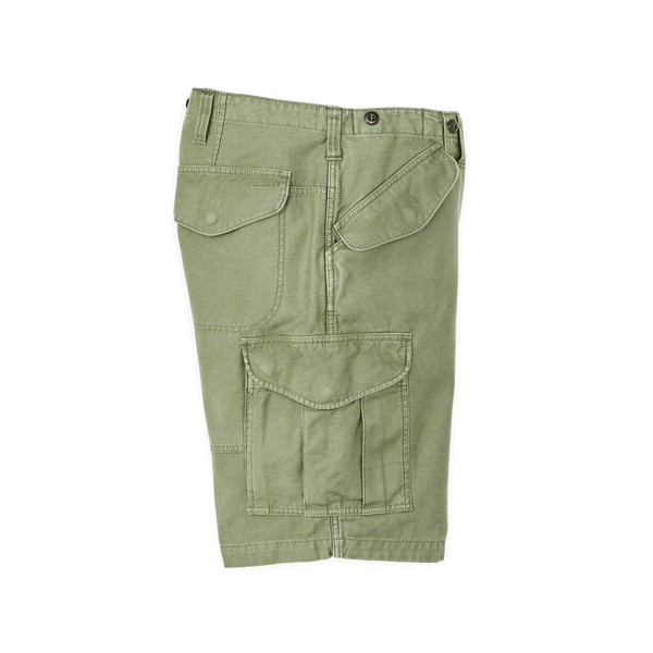 Filson Field Cargo Shorts Washed Fatigue Green