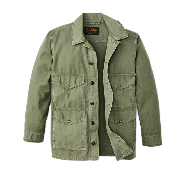 Filson Field Cruiser Jacket Washed Fatigue Green