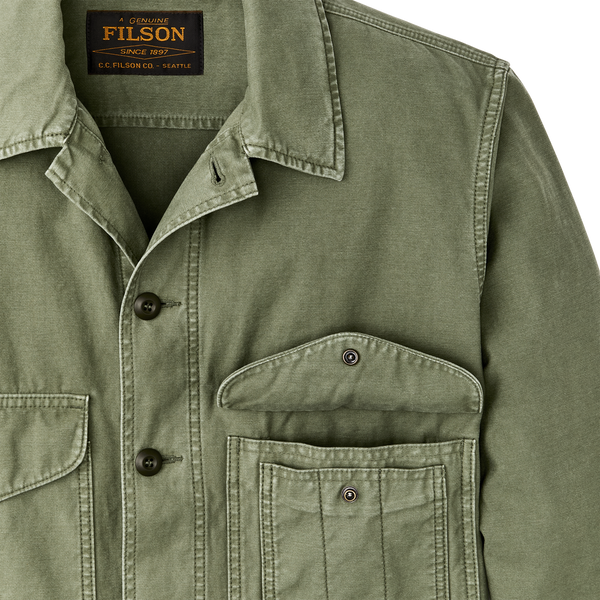 Filson Field Cruiser Jacket Washed Fatigue Green