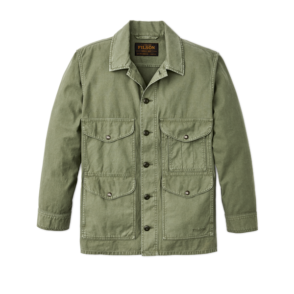 filson Field Cruiser Jacket Washed Fatigue Green