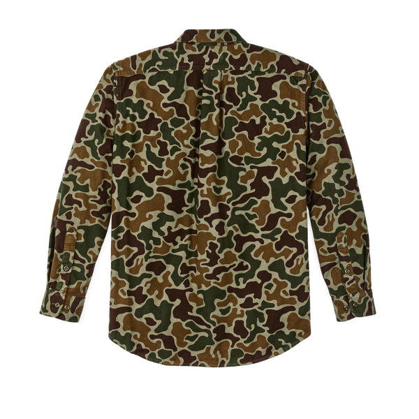 Filson Field Flannel Shirt Frog Camo