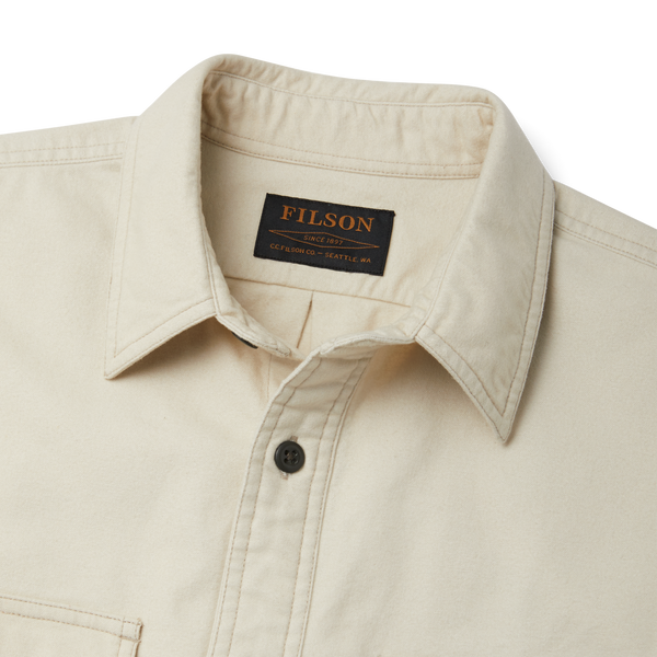Filson Field Flannel Shirt Natural