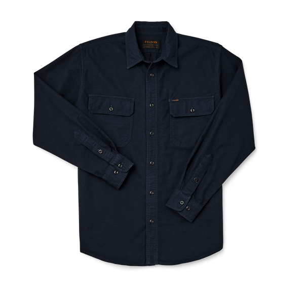 filson Field Flannel Shirt Night Blue