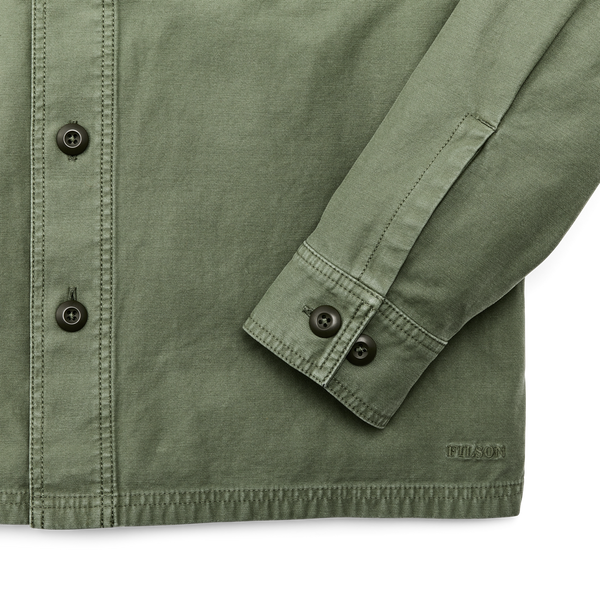 Filson Field Jac-shirt Washed Fatigue Green