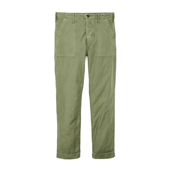 filson Field Supply Pants Washed Fatigue Green