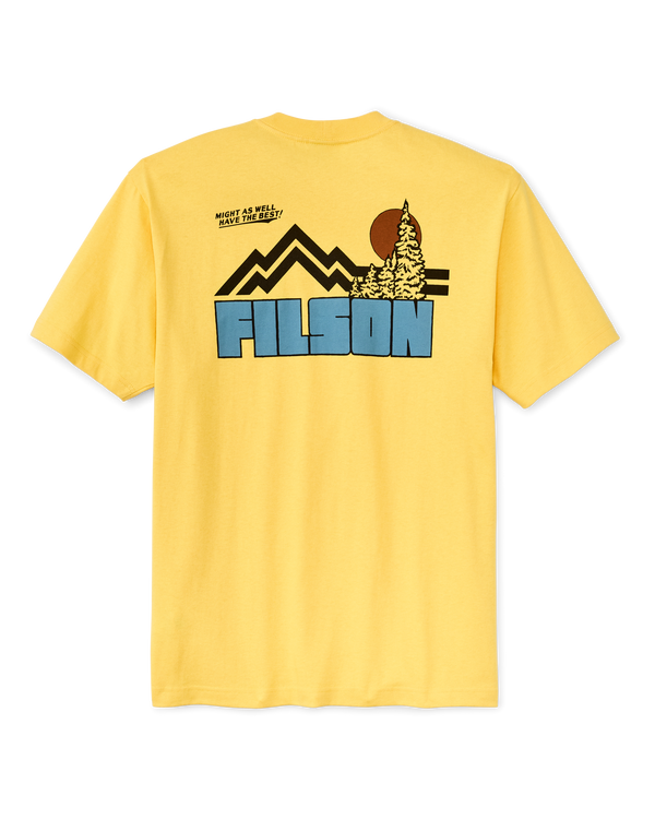 filson Frontier Graphic T-shirt Aspen Gold / Sun