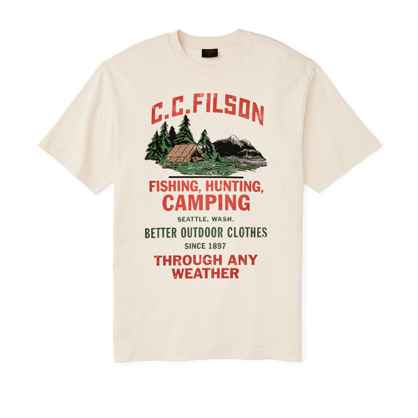 filson Frontier Graphic T-shirt Birch / Camping