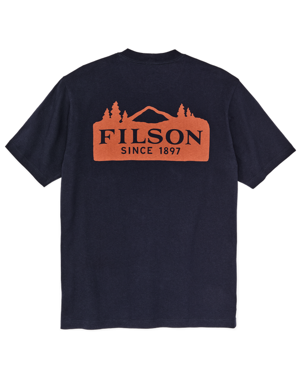 Filson Frontier Logo T-shirt Night Sky / Scenic Mark