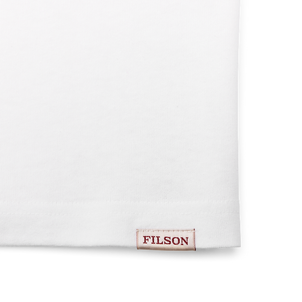Filson Frontier Pocket T-shirt Bright White