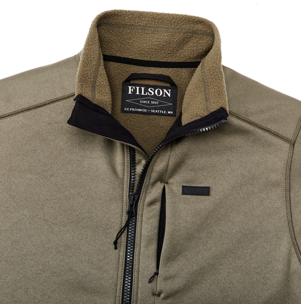 Filson Granite Spire Fleece Jacket Field Olive