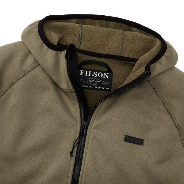 Filson Granite Spire Fleece Pullover Field Olive