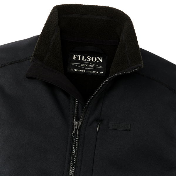 Filson Granite Spire Fleece Vest Black