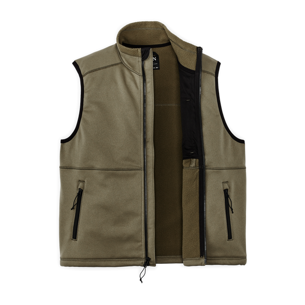 Filson Granite Spire Fleece Vest Field Olive