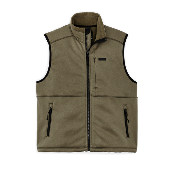 filson Granite Spire Fleece Vest Field Olive