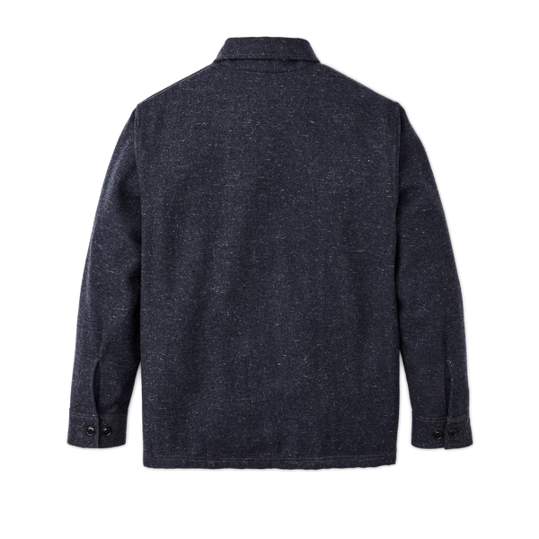 Filson Heathered Wool Jac-shirt Blue Heather