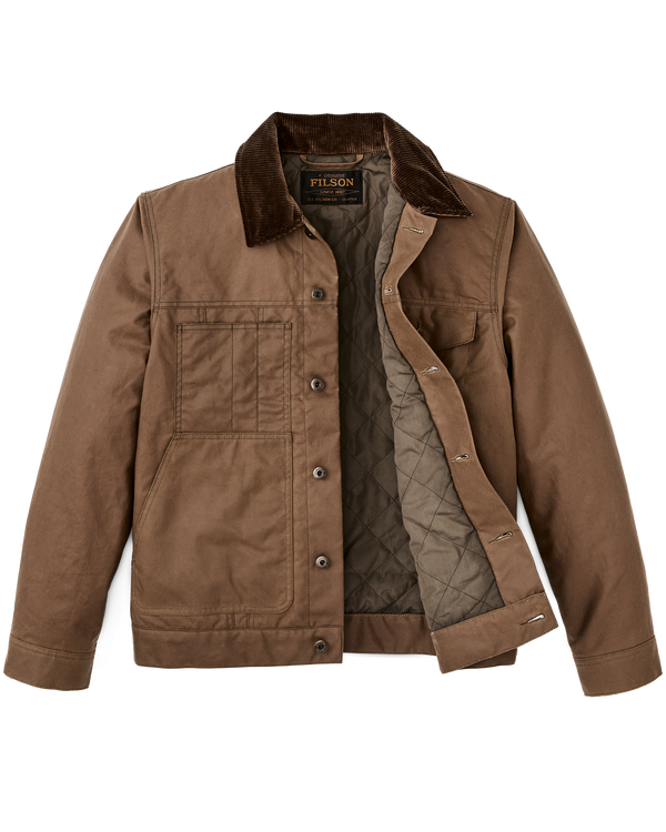 Filson Insulated Short Cruiser Jacket Dark Brown