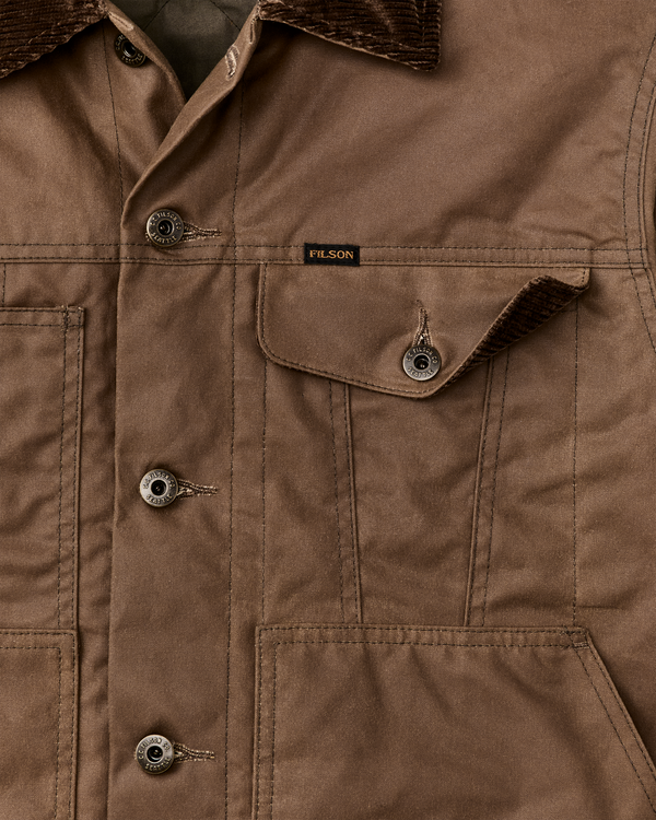 Filson Insulated Short Cruiser Jacket Dark Brown