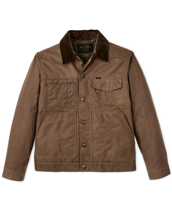 filson Insulated Short Cruiser Jacket Dark Brown