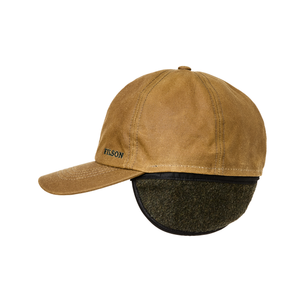 Filson Insulated Tin Cloth Cap Dark Tan