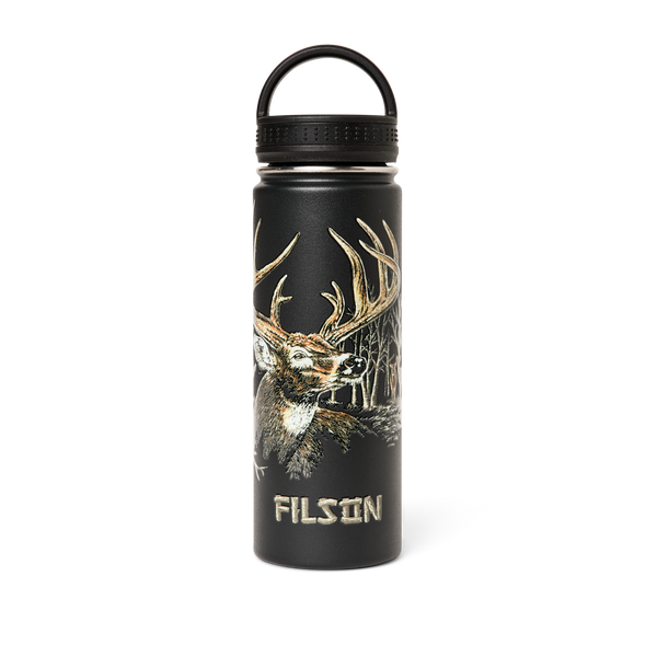 filson Insulated Water Bottle Black / Logo