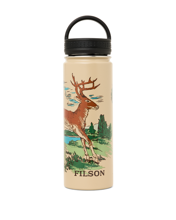 filson Insulated Water Bottle Sandstone / Deer Leap