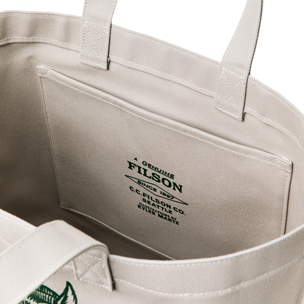 Filson Kyler Martz Graphic Utility Tote Twine / Wolf