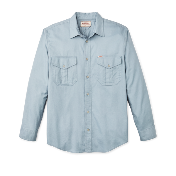 filson Lightweight Alaskan Guide Shirt Dust Blue