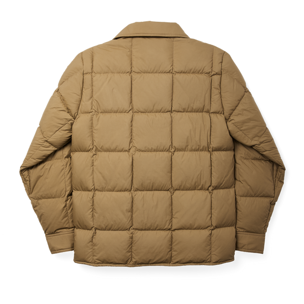 Filson Lightweight Down Jac-shirt Dark Tan