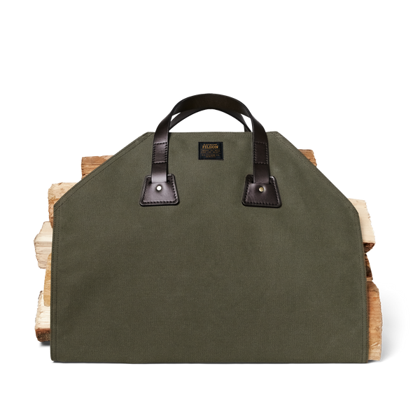 filson Log Carrier Otter Green