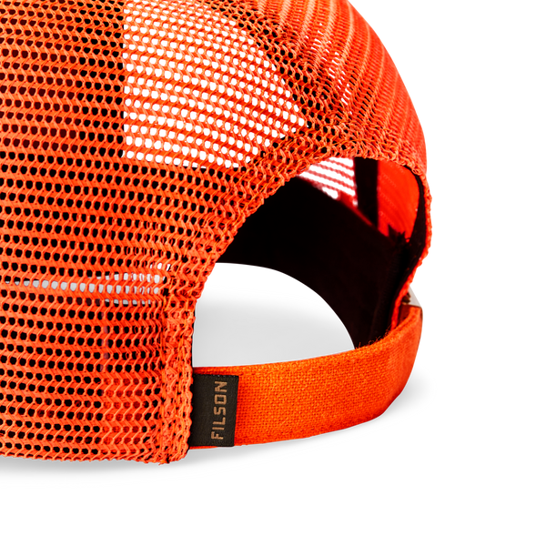 Filson Logger Mesh Cap Blaze Orange