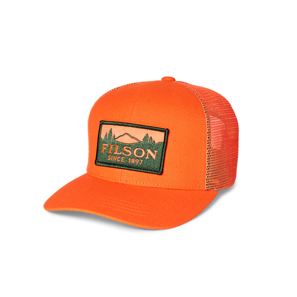 filson Logger Mesh Cap Blaze Orange