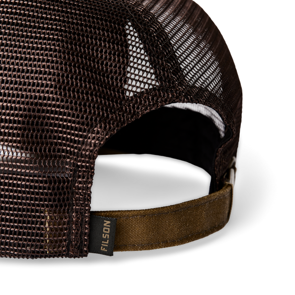 Filson Logger Mesh Cap Dark Tan