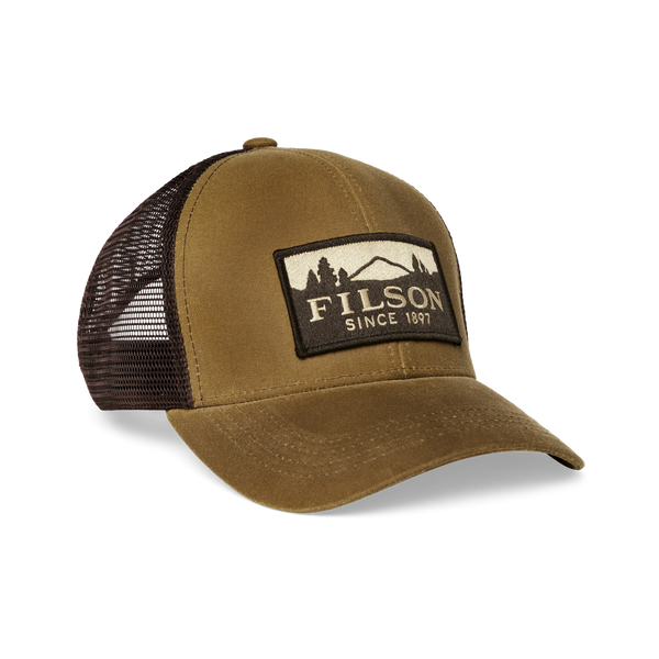 filson Logger Mesh Cap Dark Tan