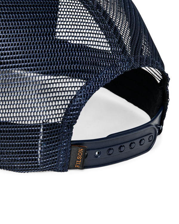 Filson Logger Mesh Cap Navy / Fowl Fly