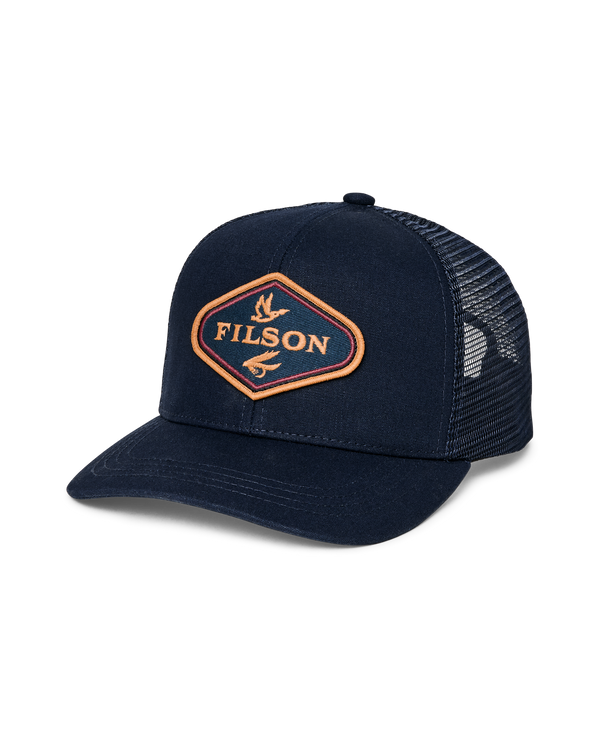 filson Logger Mesh Cap Navy / Fowl Fly