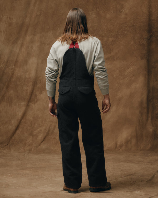 Filson Mackinaw Wool Bibs Charcoal