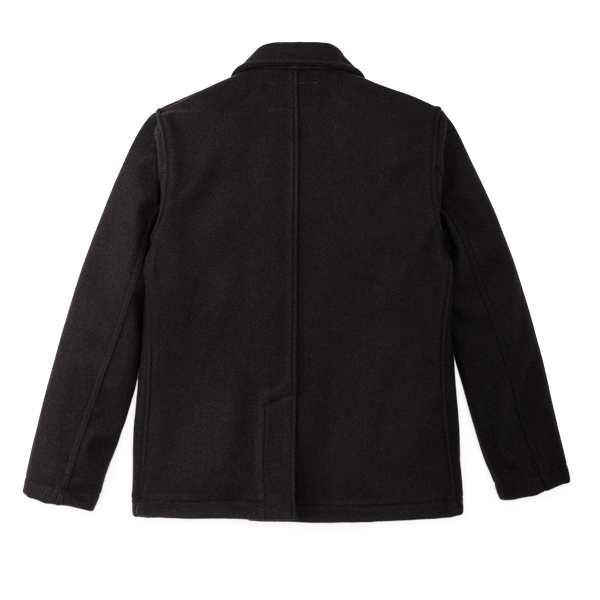 Filson Mackinaw Wool Blazer Brown Black Twill