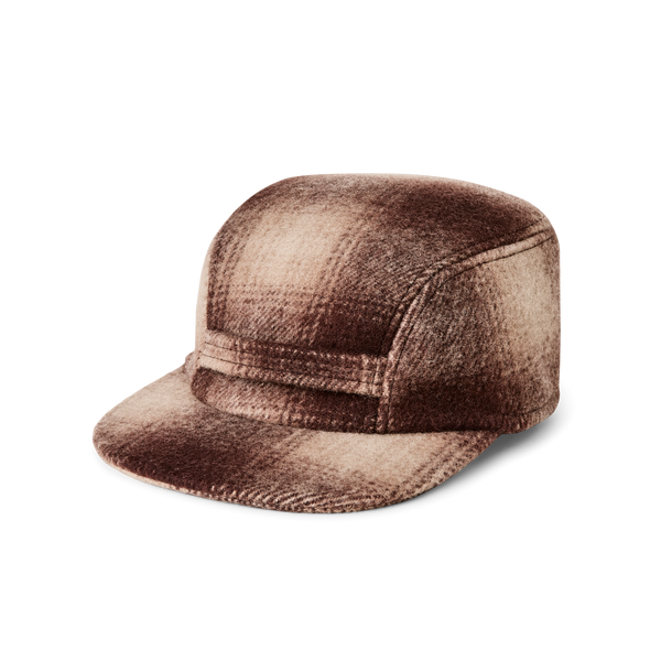 filson Mackinaw Wool Cap Brown / Tan Ombre
