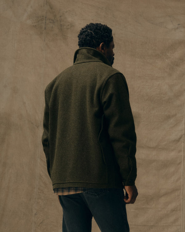 Filson Mackinaw Wool Cruiser Jacket Forest Green