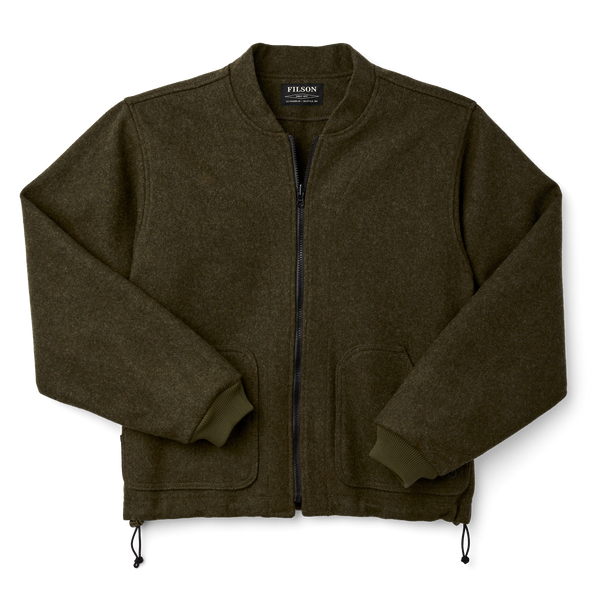 filson Mackinaw Wool Jacket Liner Forest Green