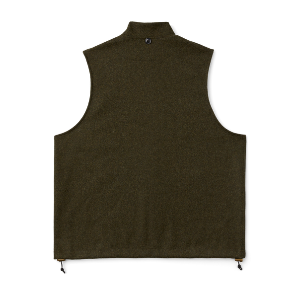 Filson Mackinaw Wool Vest Liner Forest Green