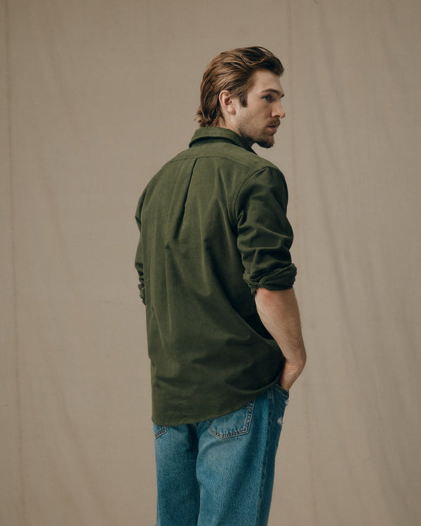 Filson Moleskin Seattle Shirt Dark Olive
