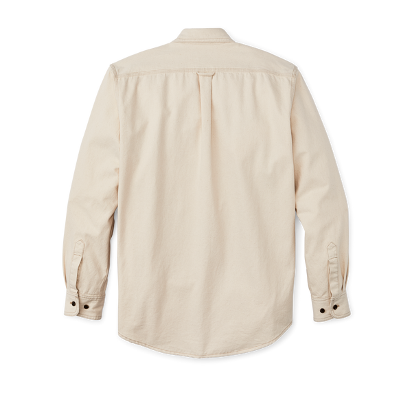 Filson Natural Twill Guide Shirt Natural Seed