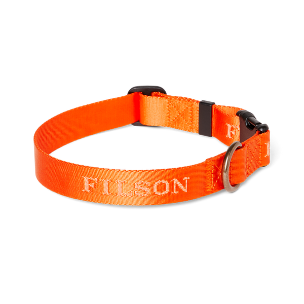 Filson Nylon Dog Collar Flame